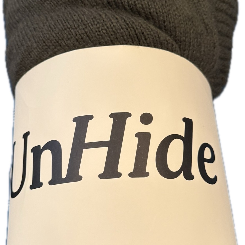 UnHide Men's Casual Dark Gray Socks